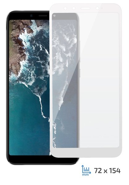 

Стекло 2E для Xiaomi Mi A2 3D White Border
