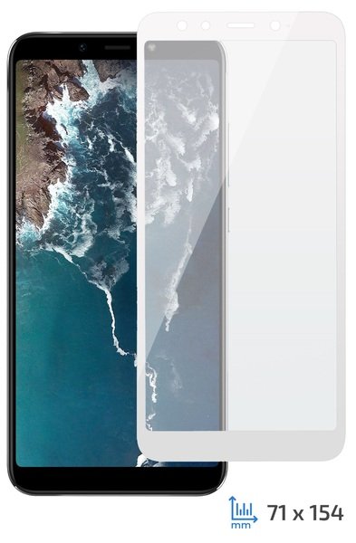 

Стекло 2E для Xiaomi Mi A2 2.5D White Border