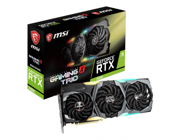 

Видеокарта MSI GeForce RTX2080 8GB GDDR6 Gaming X TRIO (GF_RTX_2080_GAM_X_TRIO)