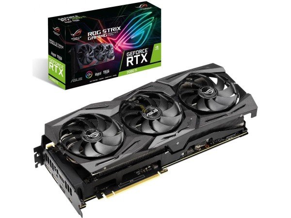

Видеокарта ASUS GeForce RTX2080 Ti 11GB GDDR6 Advanced edition (STRIX-RTX2080TI-A11G-GAM)