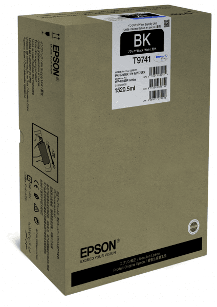 

Картридж струйный EPSON WF-C869R Black XXL, 86 000 стр. (C13T974100)