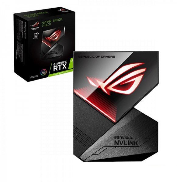 

Мостик Asus GeForce RTX NVLink with Aura Sync RGB