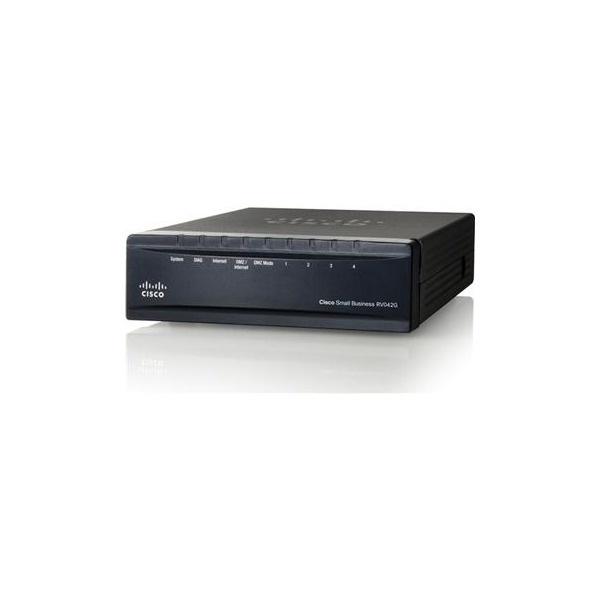 

VPN-Маршрутизатор Cisco SB Gigabit Dual WAN VPN Router (RV042G-K9-EU)