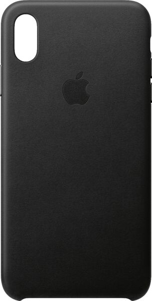 

Чехол Apple Leather Case для iPhone XS Max Black (MRWT2ZM/A)