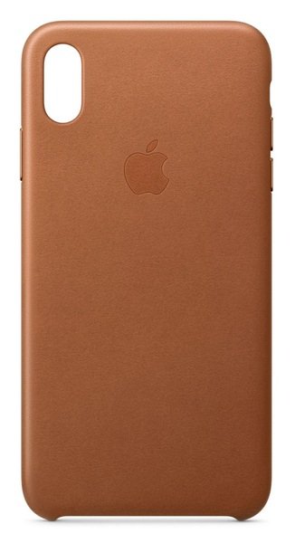 

Чехол Apple Leather Case для iPhone XS Max Saddle Brown (MRWV2ZM/A)