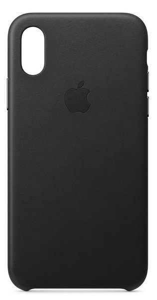 

Чехол Apple Leather Case для iPhone X/Xs Black (MRWM2ZM/A)