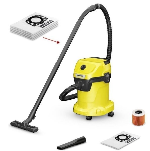 

Пылесос хозяйственный Karcher WD 3 V-17/4/20 (9.611-147.0)