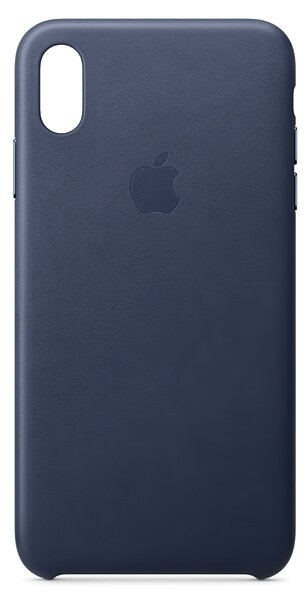 

Чехол Apple Leather Case для iPhone XS Max Midnight Blue (MRWU2ZM/A)