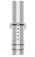 Ремешок Apple Watch 38mm White Stripe Woven Nylon (MQVH2ZM/A)