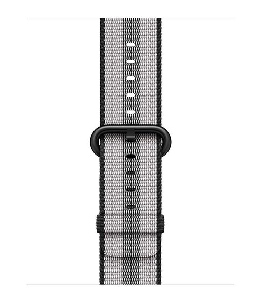 

Ремешок Apple Watch 38mm Black Stripe Woven Nylon (MQVG2ZM/A)