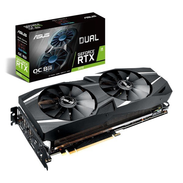 

Видеокарта ASUS GeForce RTX2070 8GB GDDR6 DUAL OC (DUAL-RTX2070-O8G)