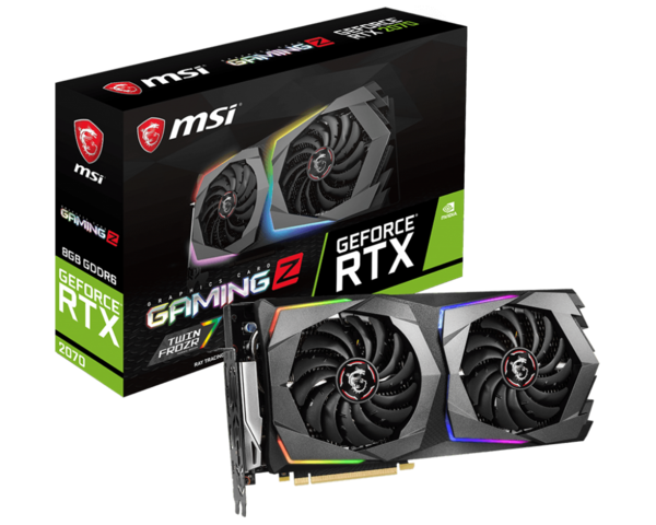 

Видеокарта MSI GeForce RTX2070 8GB GDDR6 GAMING Z (RTX_2070_GAMING_Z_8G)