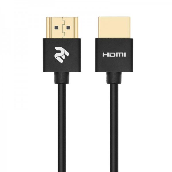 

Кабель HDMI 2Е, v2.0 Gen2 Ultra Slim cable,black ,2 м