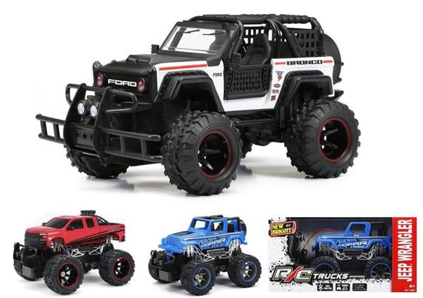 

Машинка на р/у New Bright 1:24 OFF ROAD TRUCKS (2424)