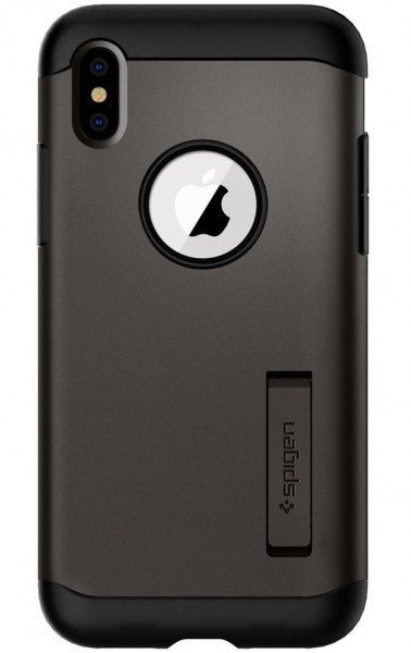 

Чехол Spigen для iPhone X/Xs Slim Armor Gunmetal