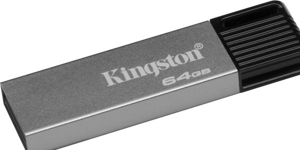 Акція на Накопитель USB 3.0 DataTraveler Mini 64GB (DTM7/64GB) від MOYO
