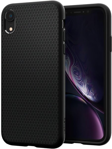

Чехол Spigen для iPhone XR Liquid Air Matte Black