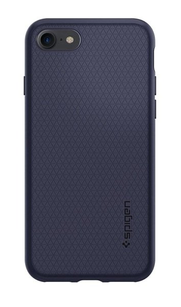 

Чехол Spigen для iPhone SE 2020/8/7 Liquid Air Midnight Blue