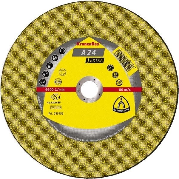 

Отрезной круг по металлу Klingspor 230х3х22,2 Kronenflex A24 Extra