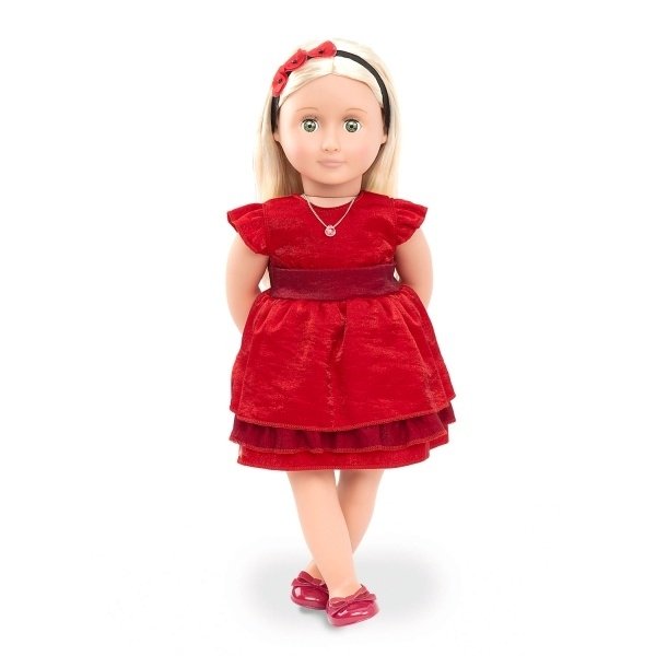 Акція на Набор Our Generation Кукла Джинджер 46 сантиметров с одеждой и аксессуарами (BD31045Z) від MOYO