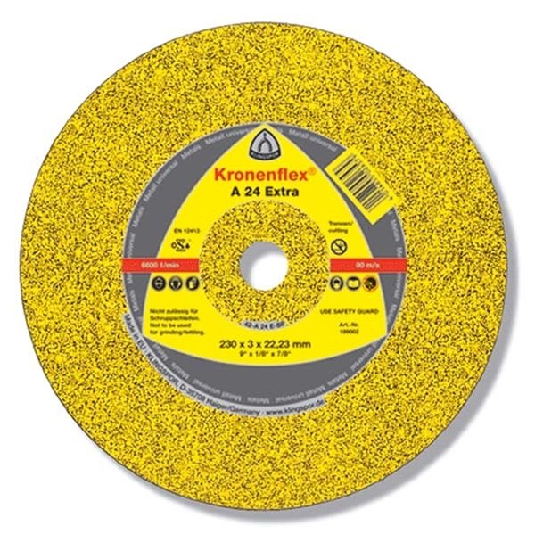 

Отрезной круг по металлу Klingspor 230х2х22,2 Kronenflex A24 Extra
