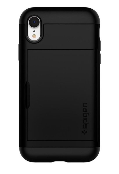 

Чехол Spigen для iPhone XR Slim Armor CS Black