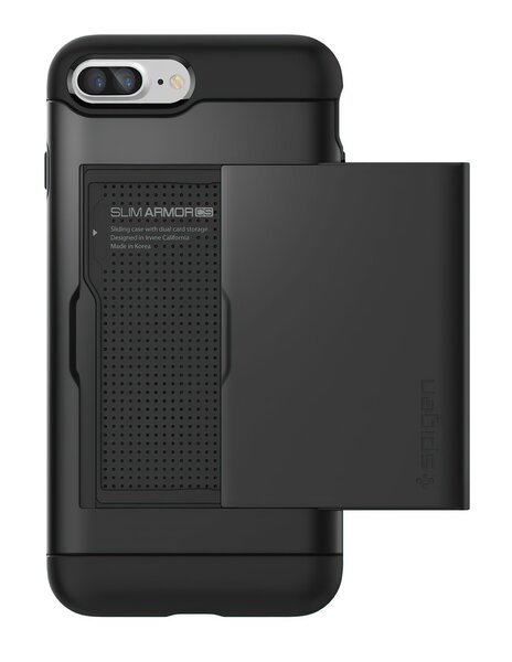 

Чехол Spigen для iPhone 8 Plus/7 Plus Slim Armor CS Black
