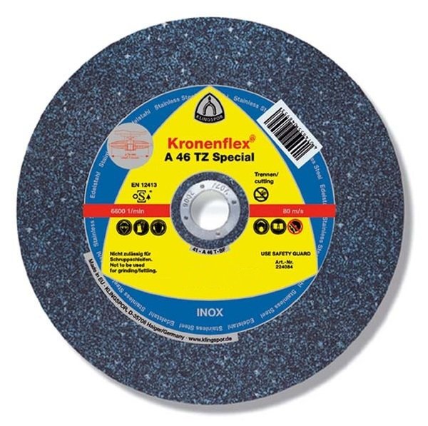

Отрезной круг по металлу Klingspor 125х1,6х22,2 Kronenflex A46 Speсial