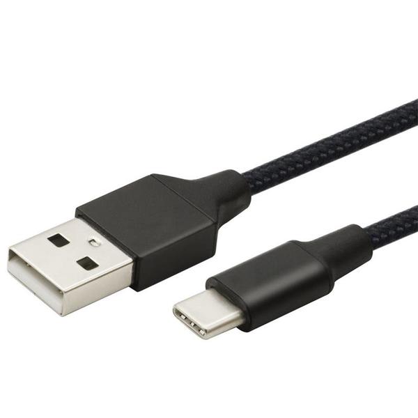 

Кабель 2E Aluminum Shell Type-C 1m Black