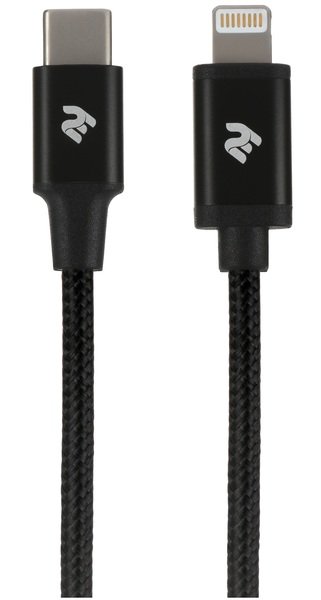 Акция на Кабель 2E USB 2.0 Type-C to Lightning USB Cable  Alumium Shell Cable, 1m от MOYO