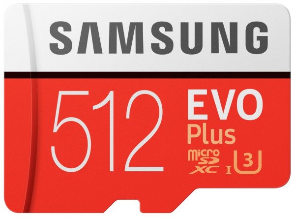 

Карта памяти Samsung microSDXC 512GB Evo Plus UHS-І U3 Class 10