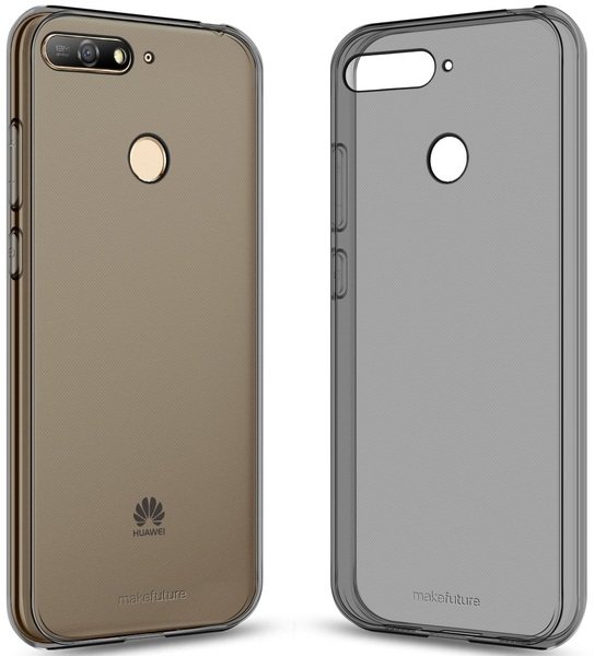 

Чехол MakeFuture для Huawei Y6 2018 Air Case (Clear TPU) Black