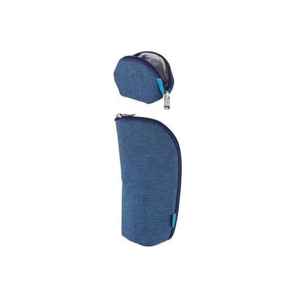 Акція на Набор кошелек, чехол для пустышки MyMia синий (NV8806NAVY) від MOYO