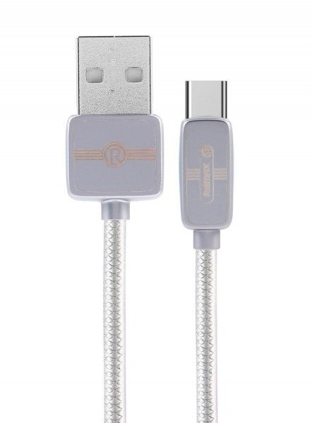 

Кабель Remax Regor Type-C 1m Silver