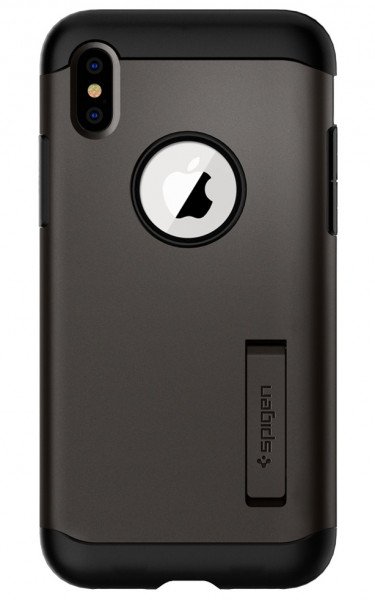 

Чехол Spigen для iPhone XS Max Slim Armor Gunmetal