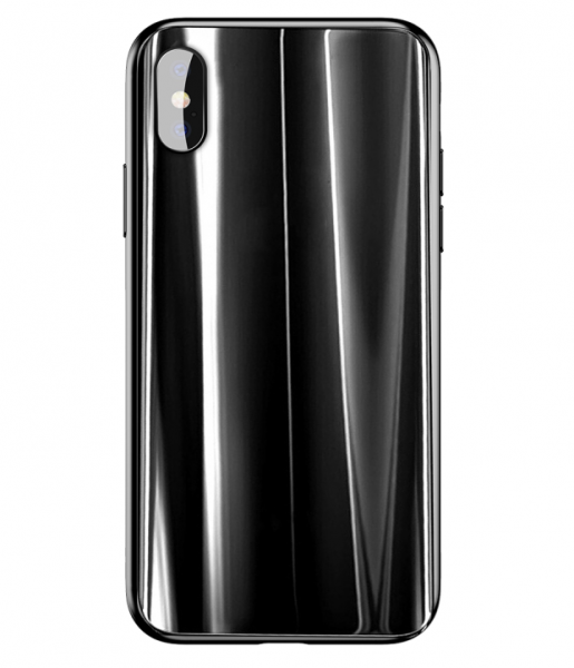 

Чехол Baseus для iPhone X/Xs Glass Sparkling Black