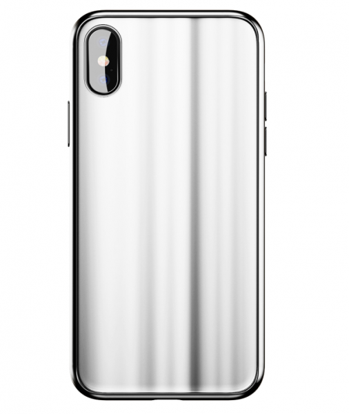

Чехол Baseus для iPhone X/Xs Glass Sparkling White