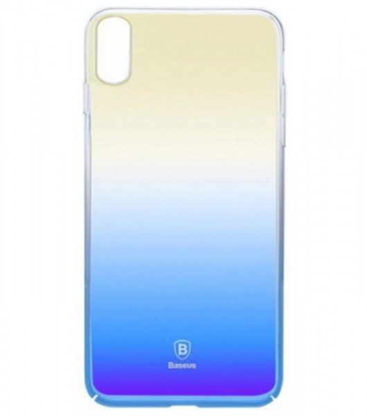 

Чехол Baseus для iPhone X/Xs Glaze Transparent Blue