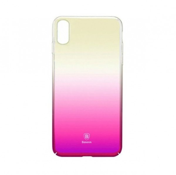 

Чехол Baseus для iPhone X/Xs Glaze Transparent Pink