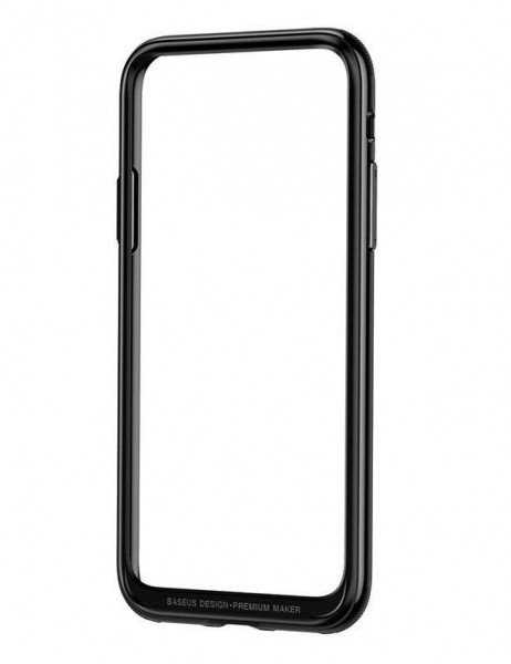 

Чехол Baseus для iPhone X/Xs Platinum Metal Border для iPhone X Black