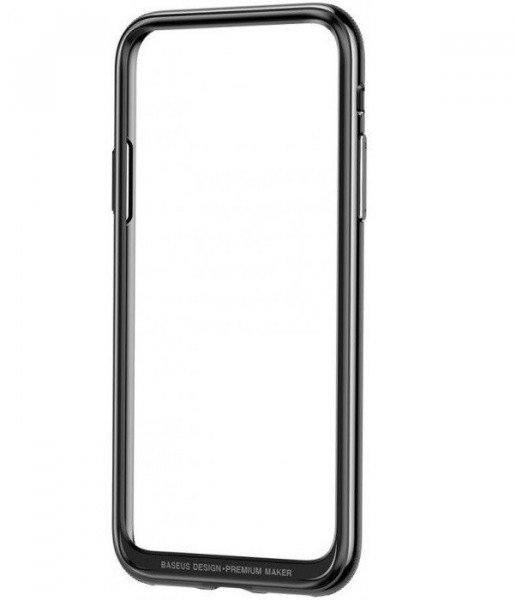

Чехол Baseus для iPhone X/Xs Platinum Metal Border для iPhone X Space gray