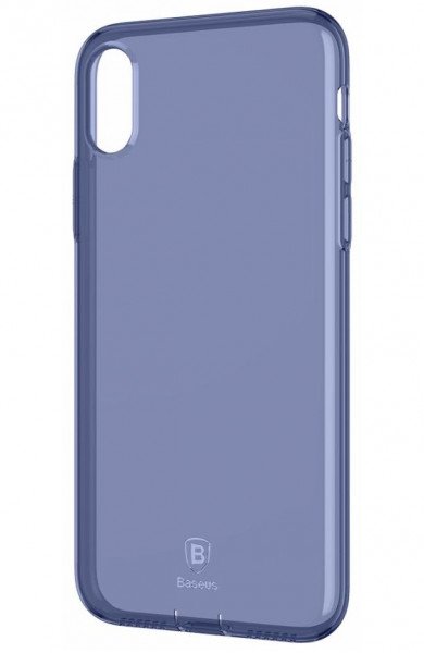

Чехол Baseus для iPhone X/Xs Simple Series Pluggy Transparent Blue
