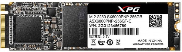 Акція на SSD накопитель ADATA XPG 6000 Pro 240GB M.2 PCIe 3.0 x4 2280 3D TLC (ASX6000PNP-256GT-C) від MOYO