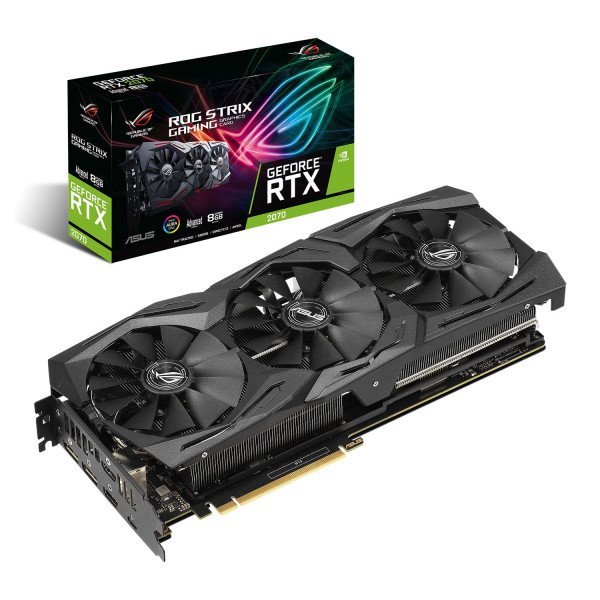 

Видеокарта ASUS GeForce RTX2070 8GB GDDR6 GAMING Advanced (STRIX-RTX2070-A8G-GAMING)