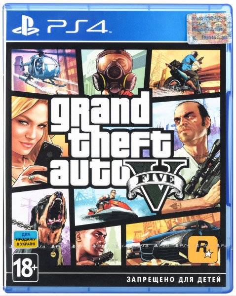 

Игра Grand Theft Auto V (PS4, Русские субтитры)
