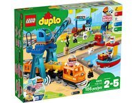 LEGO 10875 DUPLO Town Грузовой поезд