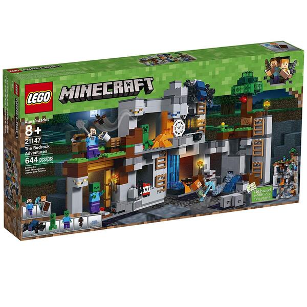 

Конструктор LEGO Minecraft Приключения в шахтах (21147)