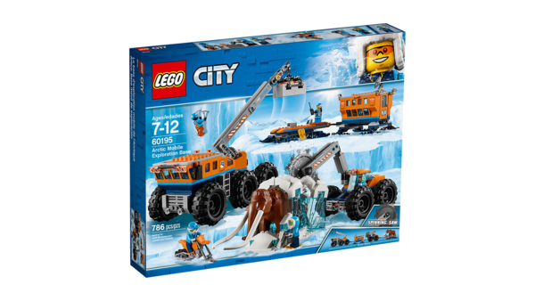 

Конструктор LEGO City Передвижная арктическая база (60195 L)