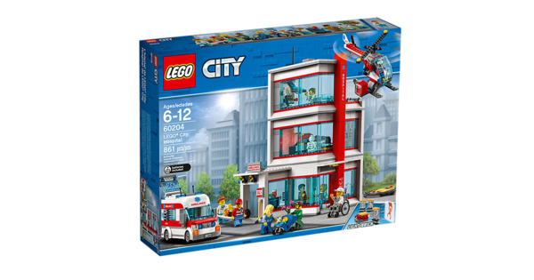 

Конструктор LEGO City Городская больница (60204 L)
