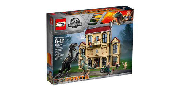 

Конструктор LEGO Jurassic World Нападение индораптора в поместье Локвуд (75930)